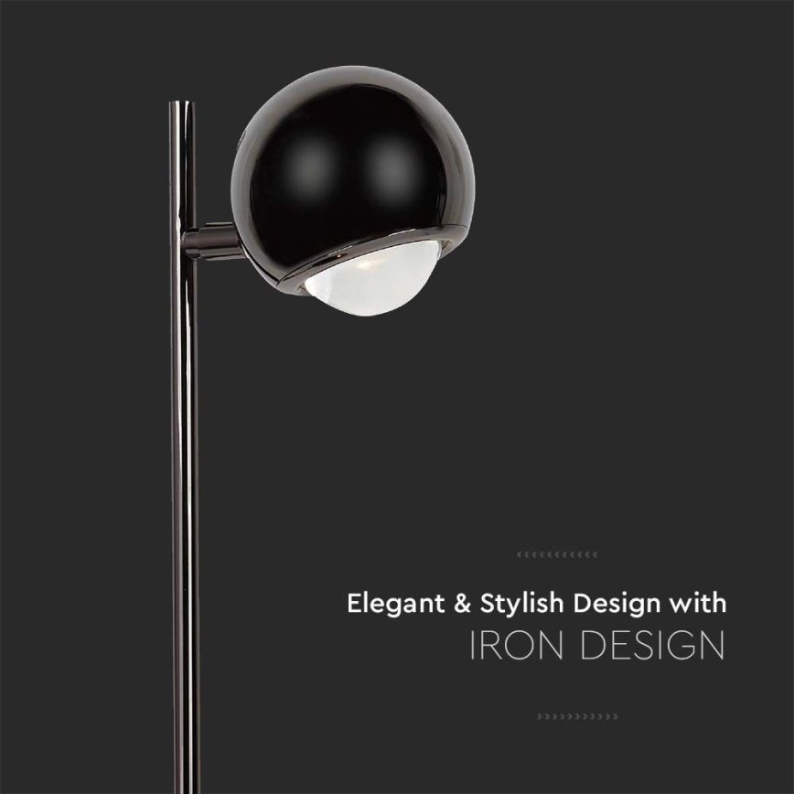 LED Asztali lámpa LED/5W/230V 3000K fekete