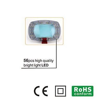 LED Asztali lámpa nagyítóval LED/7W/230V 6500K fehér