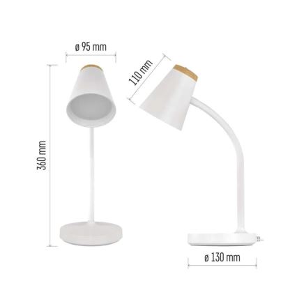 LED asztali lámpa TARA LED/4,5W/230V 4000K fehér