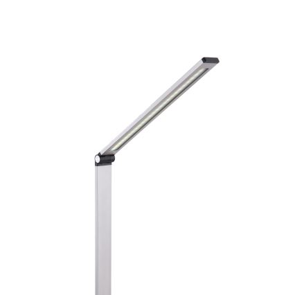 LED Asztali lámpa vezeték nélküli töltővel LED/10W/230V 3000/4000/4500/5000/6000K matt króm