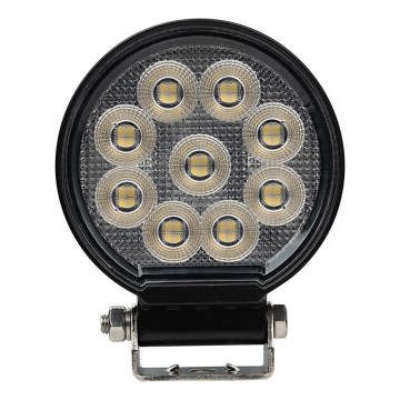 LED Autós spotlámpa BLACK LED/36W/10-30V IP69 5700K kerek
