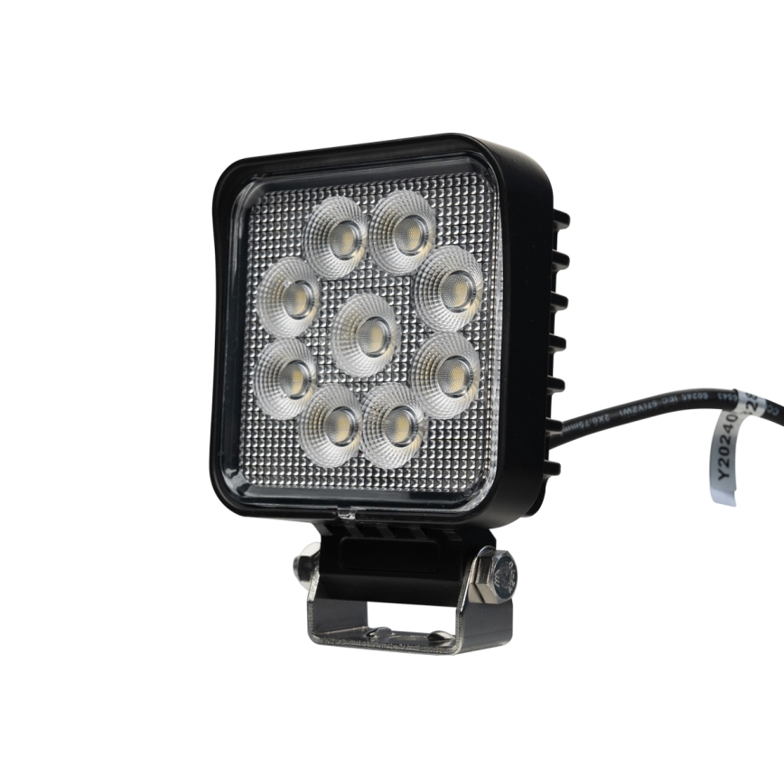 LED Autós spotlámpa BLACK LED/36W/10-30V IP69 5700K szögletes