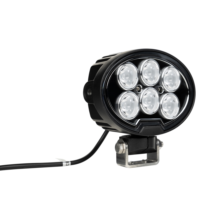 LED Autós spotlámpa BLACK LED/60W/10-30V IP69 5700K ovális