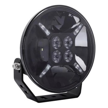 LED Autós spotlámpa BLACK OFFROAD LED/60W/9-36V IP69 5700K kerek
