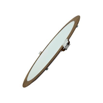 LED Beépíthető lámpa CIRCLE LED/24W/230V 4200K átm. 29,6 cm barna