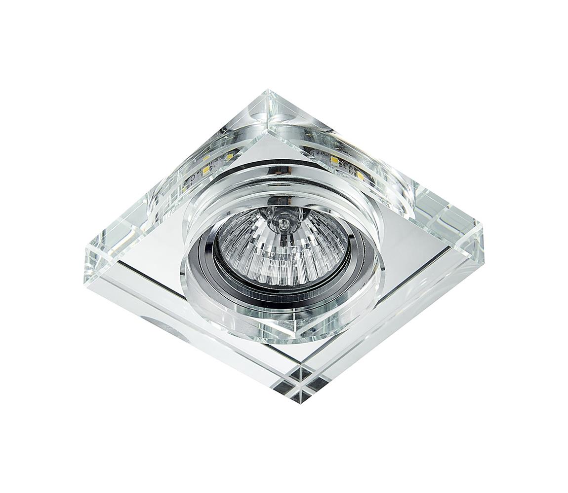 Emithor LED Beépíthető lámpa ELEGANT DOUBLE LIGHT 1xGU10/50W+LED/3W