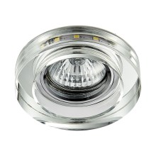 LED Beépíthető lámpa ELEGANT DOUBLE LIGHT GU10/50W+LED/3W kerek