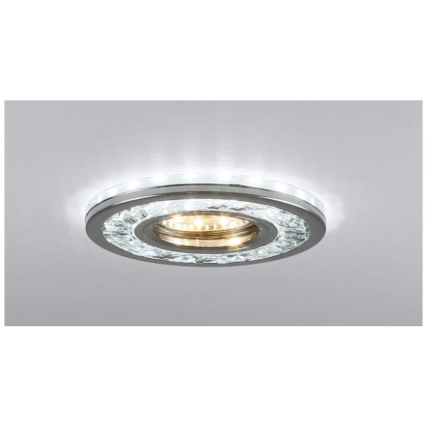 LED Beépíthető lámpa EYE 1xGU10/50W + LED/3W/230V