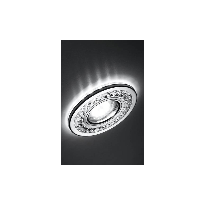 LED Beépíthető lámpa EYE 1xGU10/50W + LED/3W/230V