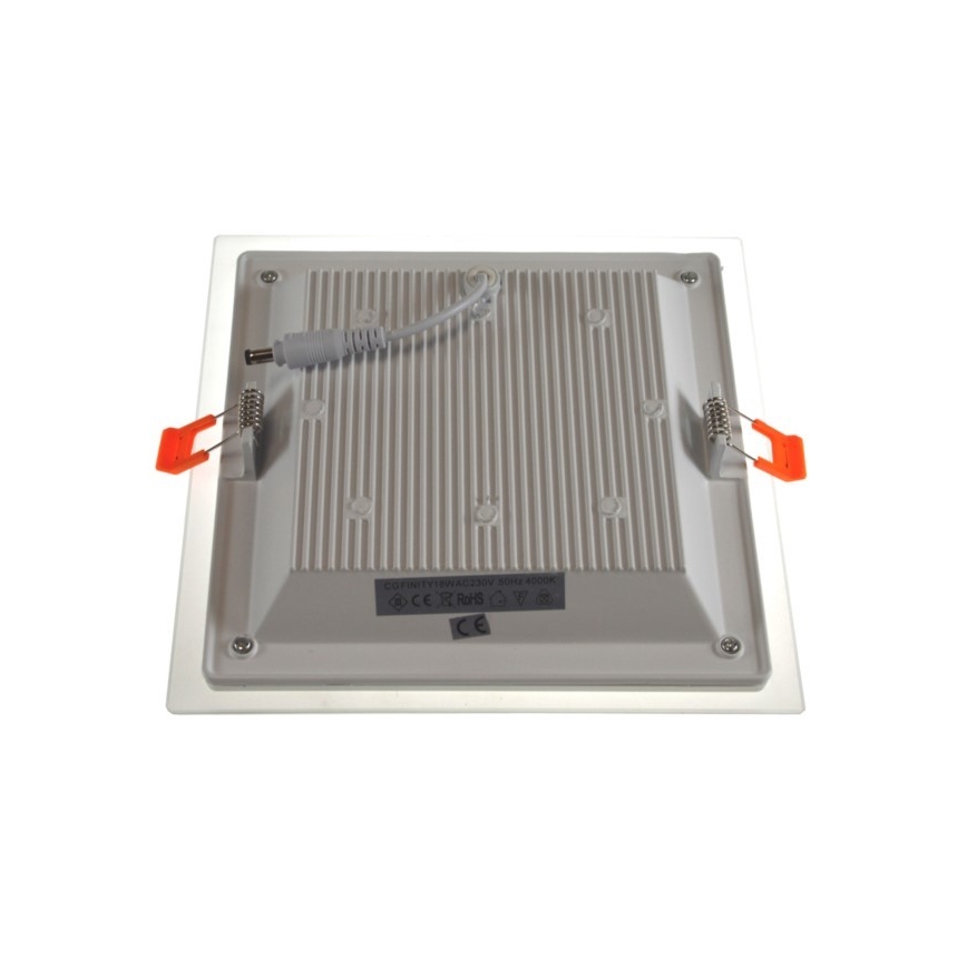 LED Beépíthető lámpa FINITY LED/18W/230V 4000K