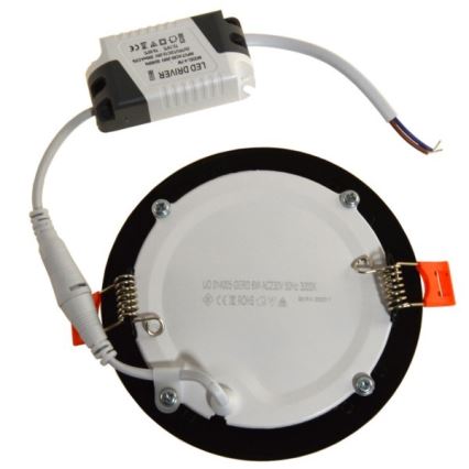 LED Beépíthető lámpa GERD LED/6W/230V 4000K fekete