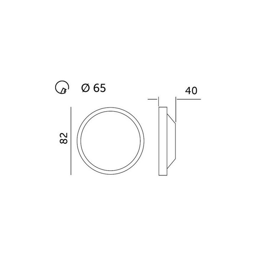LED Beépíthető lámpa HALO LED/5W/230V 3000K