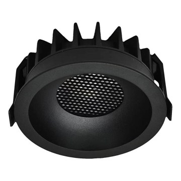 LED beépíthető lámpa LED/18W/230V 3000/4000/6400K ? 10,6 cm fekete