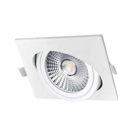 LED Beépíthető lámpa LED/18W/230V 3000K 11,5x11,5 cm fehér
