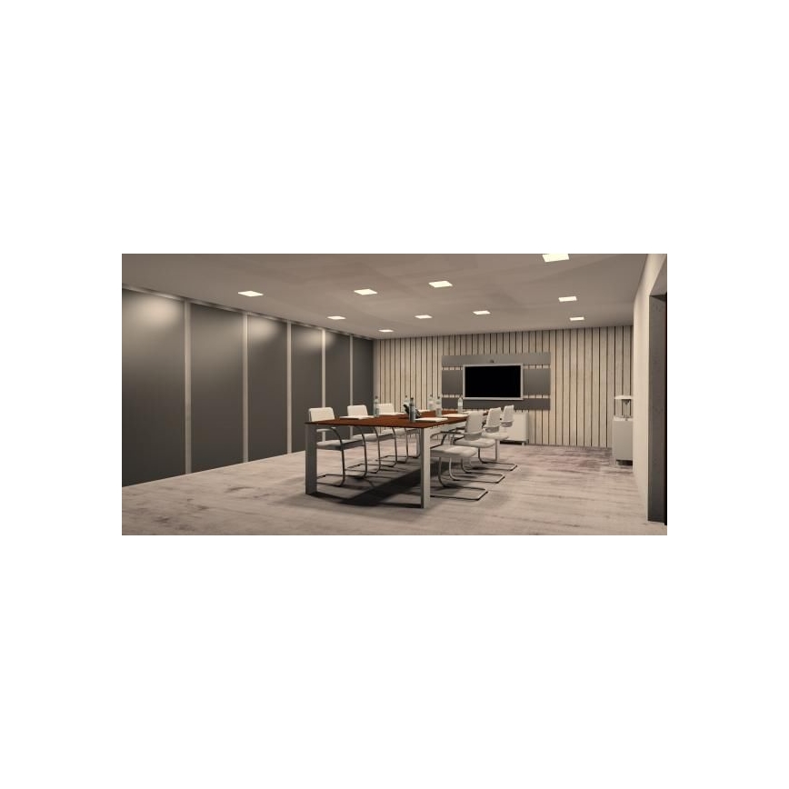 LED Beépíthető lámpa LED/18W/230V