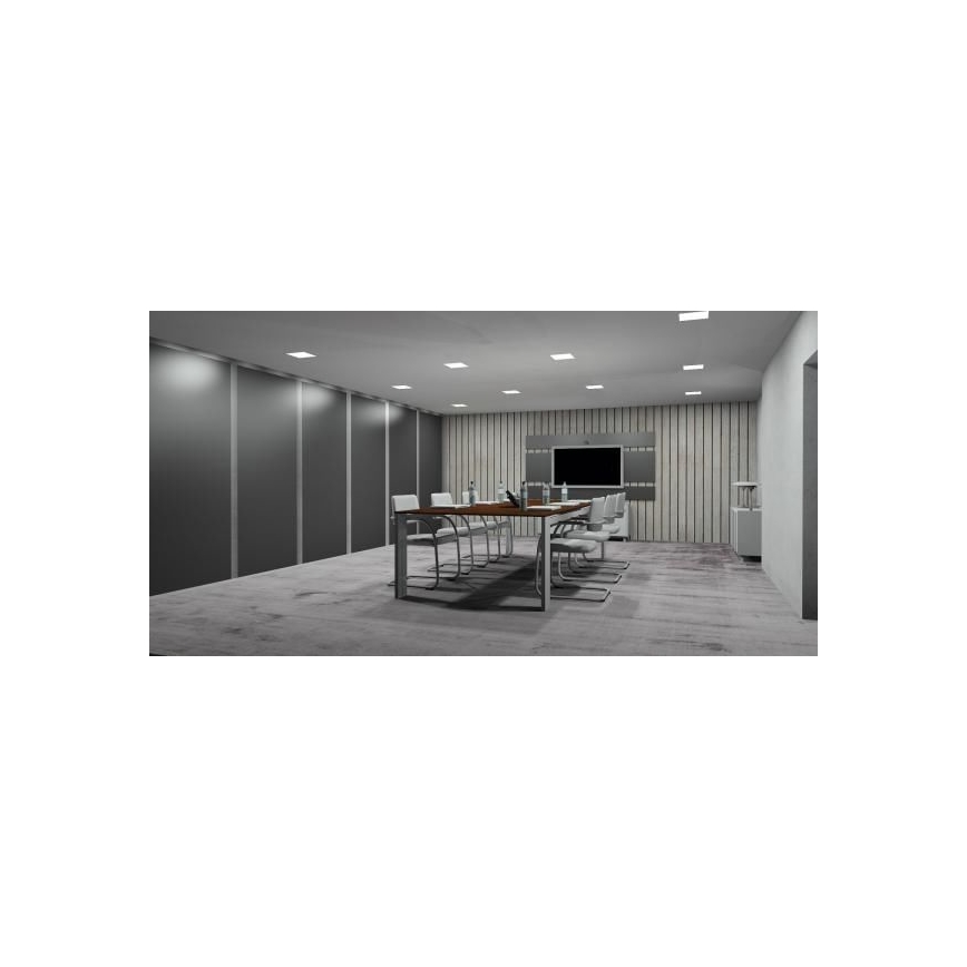 Nedes LPL224 - LED beépíthető panel LED/18W