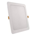 LED Beépíthető lámpa LED/24W/230V 22x22 cm fehér