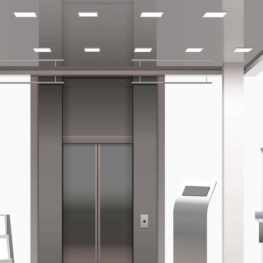 LED Beépíthető lámpa LED/24W/230V 29,5x29,5 cm 6500K fehér