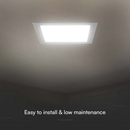 LED Beépíthető lámpa LED/6W/230V 12x12 cm 3000K fehér