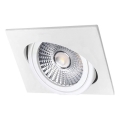 LED Beépíthető lámpa LED/6W/230V 3000K 8,5x8,5 cm fehér