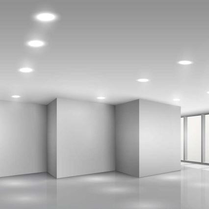 LED Beépíthető lámpa LED/6W/230V átm. 12 cm 4000K fehér