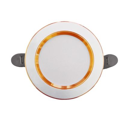 LED Beépíthető lámpa LED/7,5W/230V 4000K fehér/arany