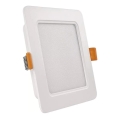 LED Beépíthető lámpa LED/9W/230V 12x12 cm fehér