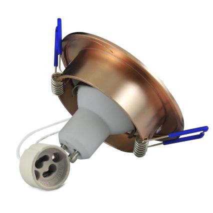 LED Beépíthető lámpa NAP OLAL 1xGU10/3,5W/230V 3000K átm. 8,4 cm arany