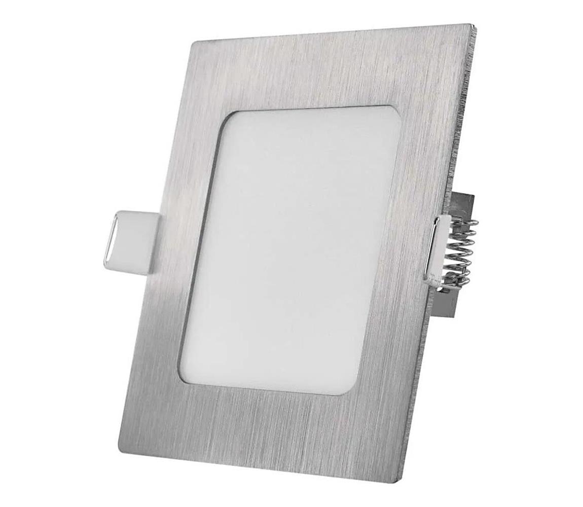 LED beépíthető lámpa NEXXO LED/7W/230V 3000/3500/4000K ezüstszínű 12x12 cm ZD2223