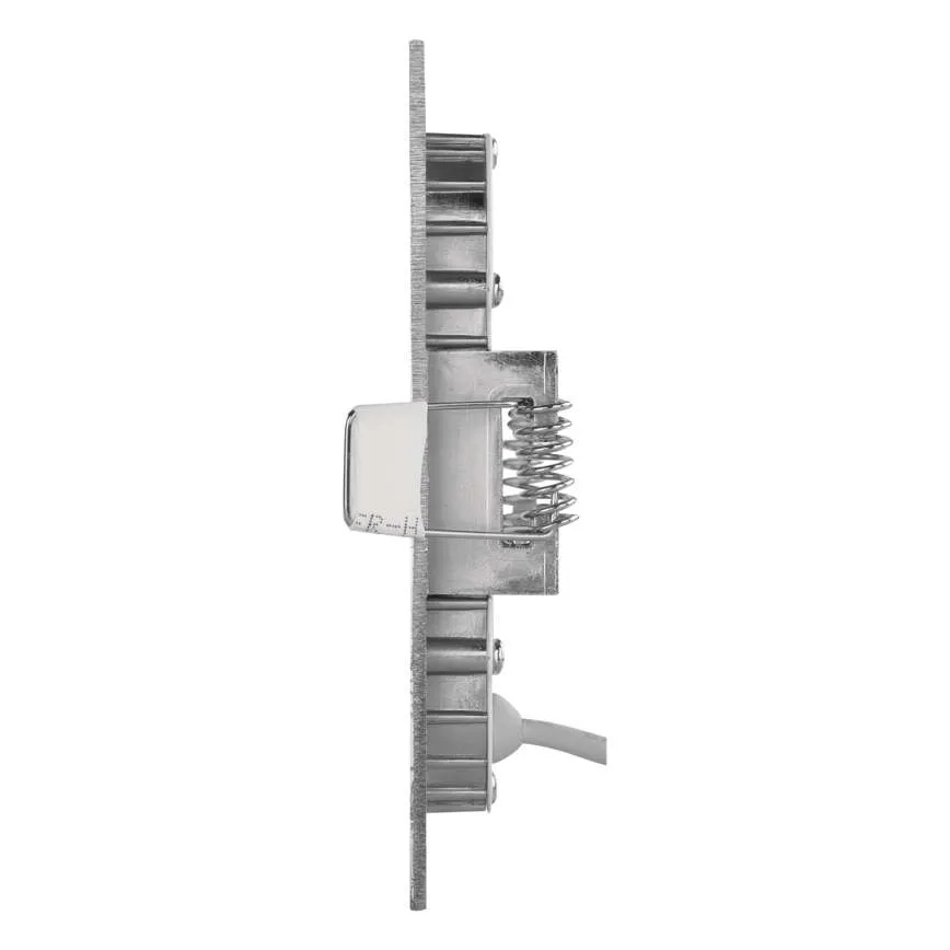 LED beépíthető lámpa NEXXO LED/7W/230V 3000/3500/4000K ezüstszínű 12x12 cm