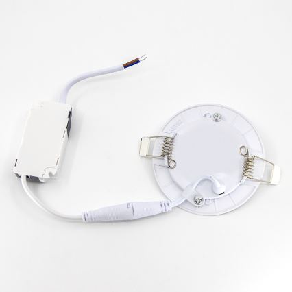 LED Beépíthető lámpa QTEC LED/3W/230V 2700K átm. 8,3 cm