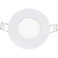 LED Beépíthető lámpa QTEC LED/3W/230V 4200K átm. 8,3 cm