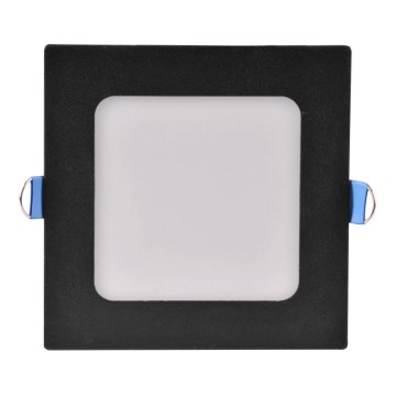 LED Beépíthető lámpa RIGEL LED/4,8W/230V 4000K 11,8x11,8 cm fekete