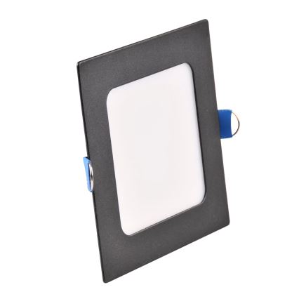 LED Beépíthető lámpa RIGEL LED/4,8W/230V 4000K 11,8x11,8 cm fekete