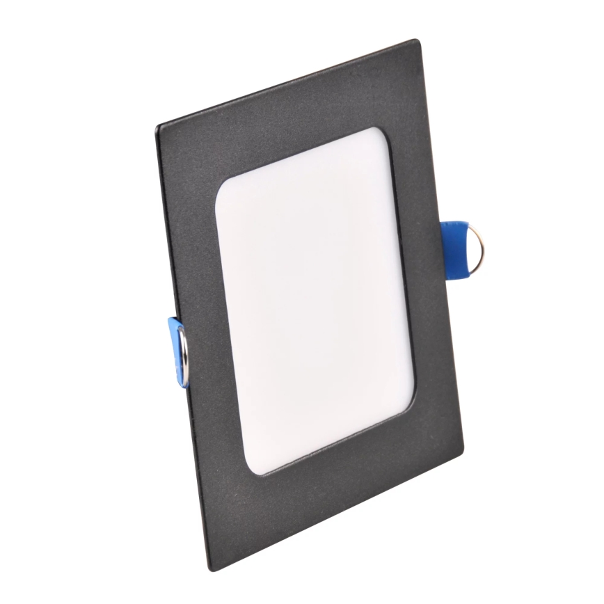 LED Beépíthető lámpa RIGEL LED/4,8W/230V 4000K 11,8x11,8 cm fekete