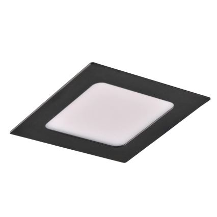LED Beépíthető lámpa RIGEL LED/4,8W/230V 4000K 11,8x11,8 cm fekete