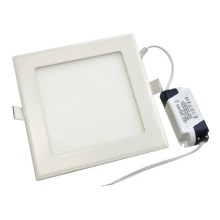 LED Beépíthető lámpa RIKI-V LED/12W/230V 175x175 mm IP40