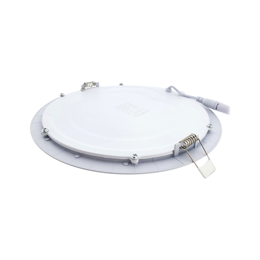 LED Beépíthető lámpa ROUND LED/18W/230V 2700K