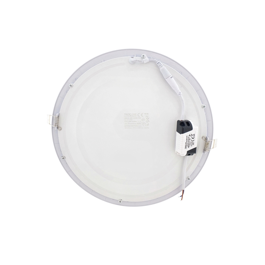 LED Beépíthető lámpa ROUND LED/24W/230V 4200K