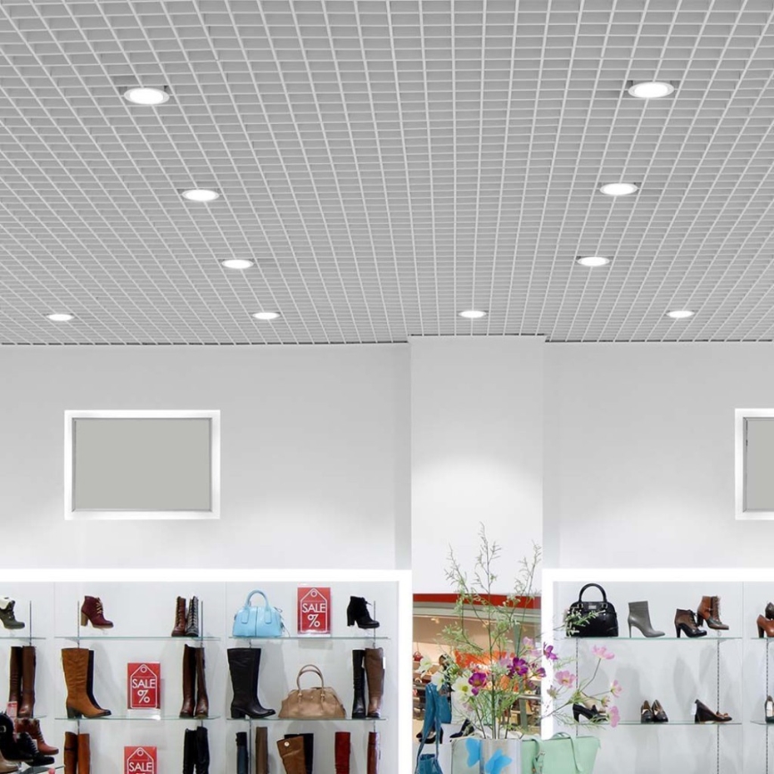 LED Beépíthető lámpa SAMSUNG CHIP LED/10W/230V 6400K