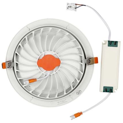 LED Beépíthető lámpa SAMSUNG CHIP LED/20W/230V 4000K