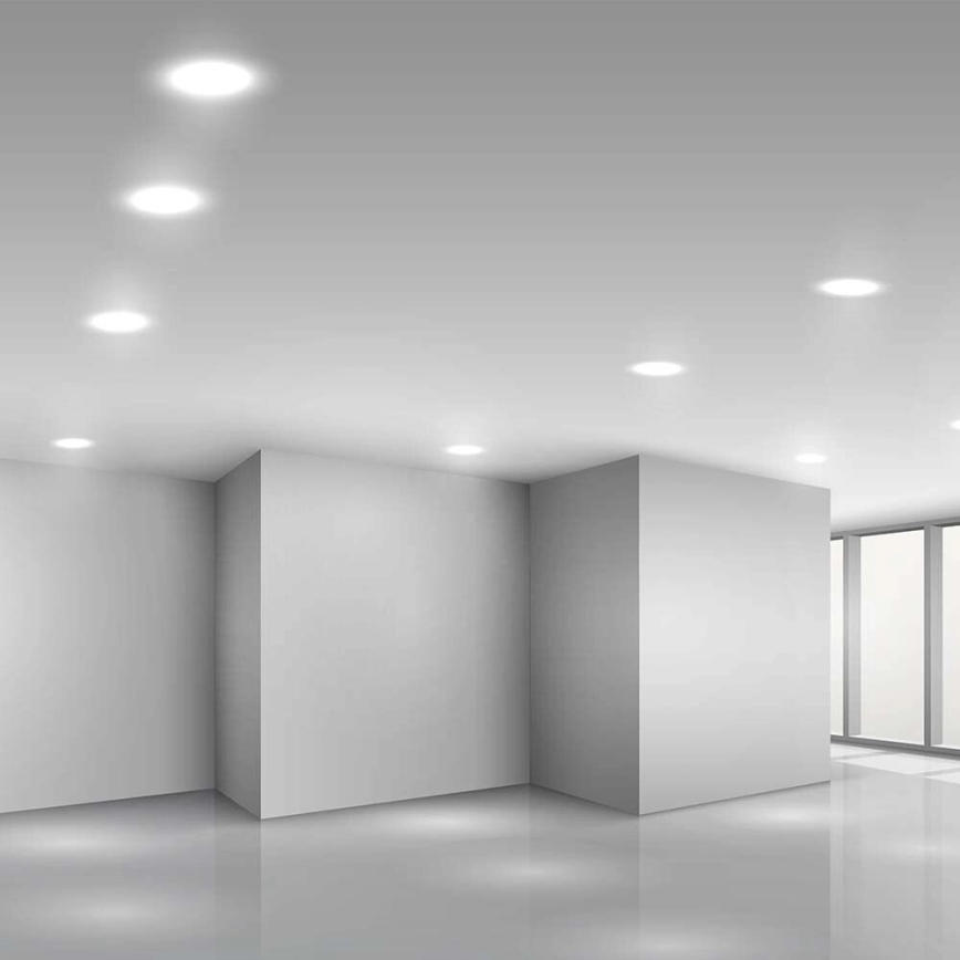 LED Beépíthető lámpa SAMSUNG CHIP LED/24W/230V 6500K átm. 29,4 cm fehér