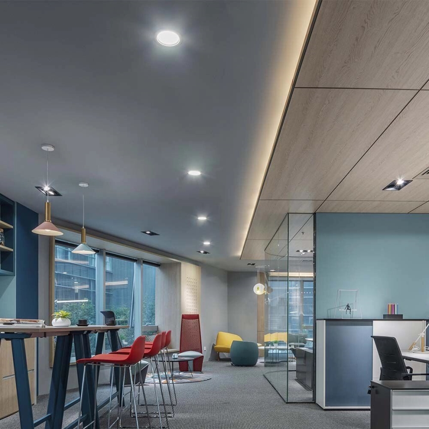 LED Beépíthető lámpa SAMSUNG CHIP LED/3W/230V 6500K átm. 9,5 cm fehér