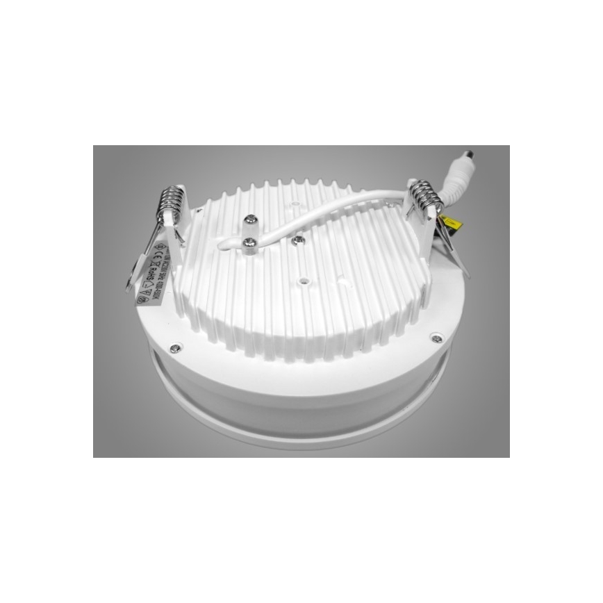 LED Beépíthető lámpa SLATER LED/12W/230V 4500K átm. 12 cm