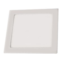 LED beépíthető lámpa SMD/12W hideg fehér szögletes