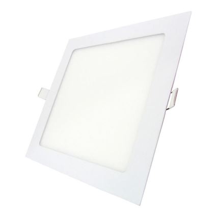LED Beépíthető lámpa SQUARE LED/12W/230V 4200K 16,8x16,8 cm fehér