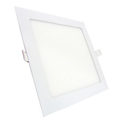 LED Beépíthető lámpa SQUARE LED/12W/230V 4200K 16,8x16,8 cm fehér