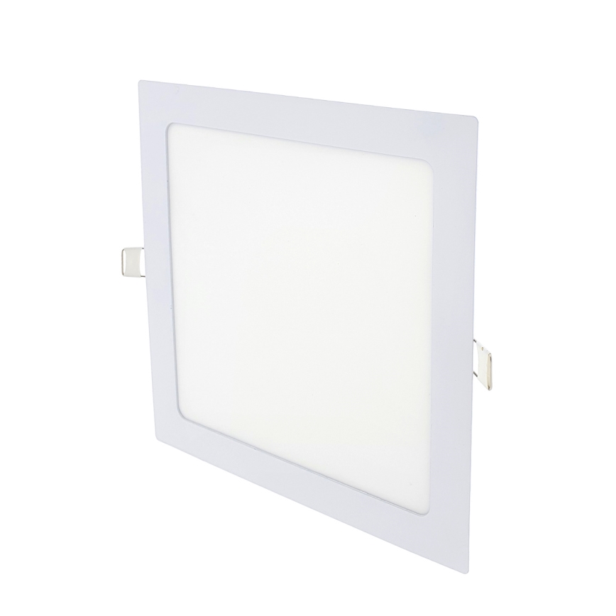 LED Beépíthető lámpa SQUARE LED/18W/230V 6500K 22x22 cm fehér