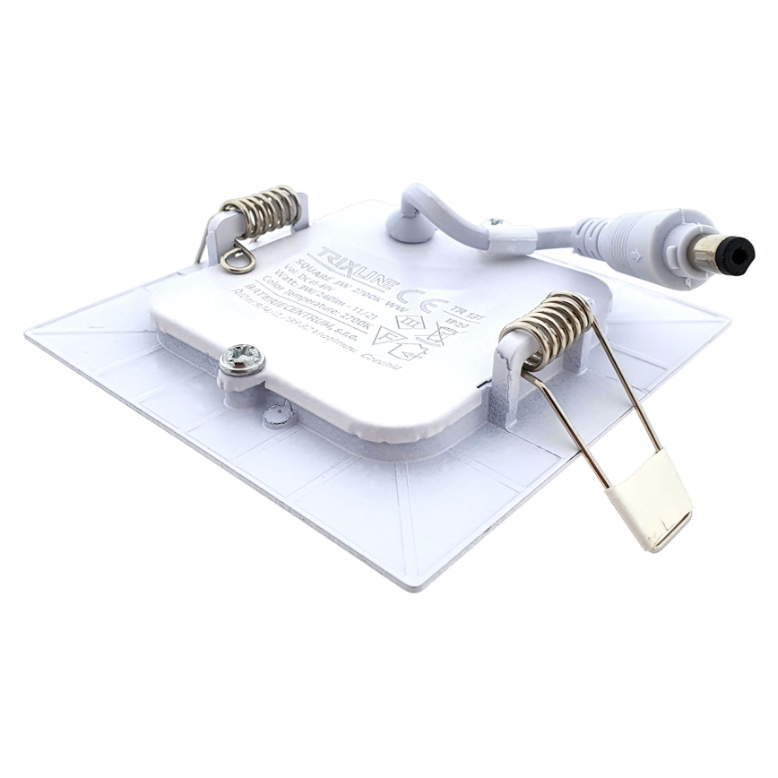 LED Beépíthető lámpa SQUARE LED/3W/230V 2700K