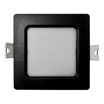 LED Beépíthető lámpa SQUARE LED/3W/230V 4000K 9x9 cm fekete